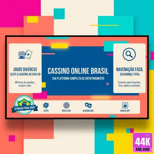 44k - interface premium - Cadastro na Plataforma